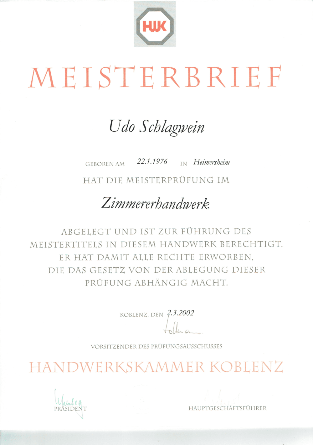 SCHLAGWEIN
